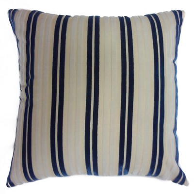Europatex Stripe-Pillow Navy White