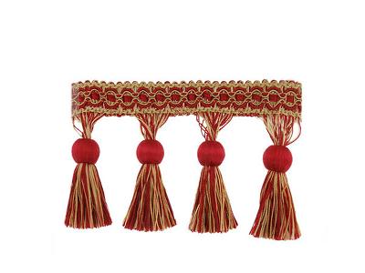 Europatex Trimmings Vera 572 Cranberry