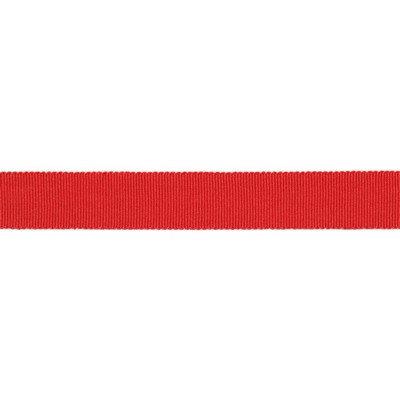 Europatex Trimmings Versailles Grosgrain Ribbon 7/8 Red