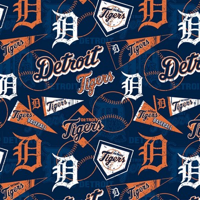 Foust Textiles Inc Detroit Tigers 
