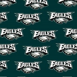 Foust Textiles Inc Philadelphia Eagles Cotton Print 