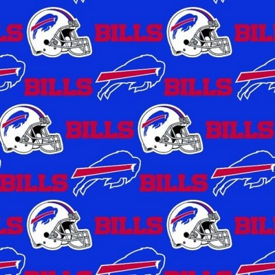 Foust Textiles Inc Buffalo Bills Cotton Print 