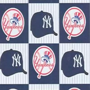 Foust Textiles Inc New York Yankees Block Fleece 