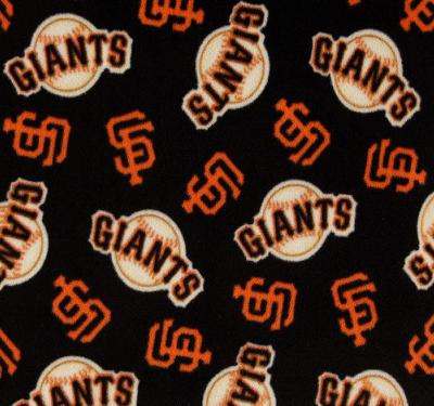 Foust Textiles Inc San Francisco Giants Fleece 