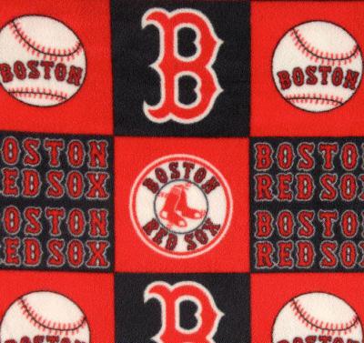 Foust Textiles Inc Boston Red Sox Block Fleece 