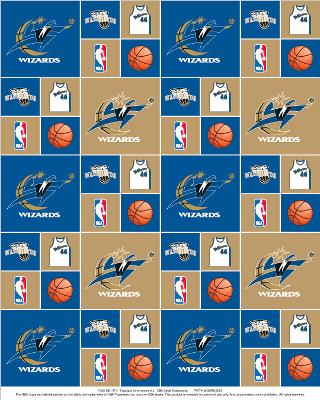 Foust Textiles Inc Washington Wizards Cotton 