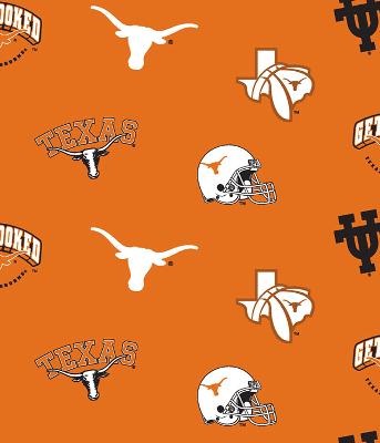 Foust Textiles Inc Texas Longhorns Fleece 