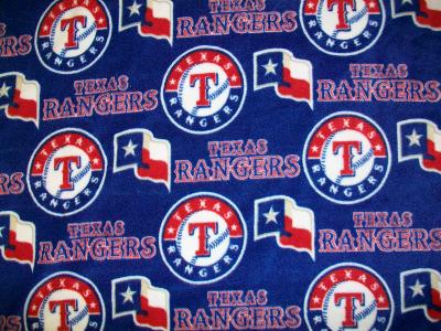 Foust Textiles Inc Texas Rangers Fleece 
