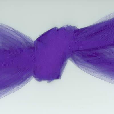 Foust Textiles Inc Tulle 54 T54 Deep Purple