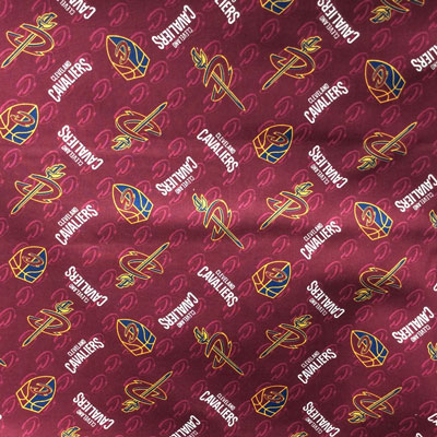 Foust Textiles Inc Cleveland Cavaliers Maroon