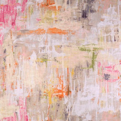Hamilton Fabric Abstract Sherbert