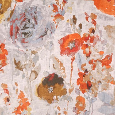 Hamilton Fabric Harper Burnt Orange