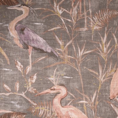 Hamilton Fabric Heron Charcoal