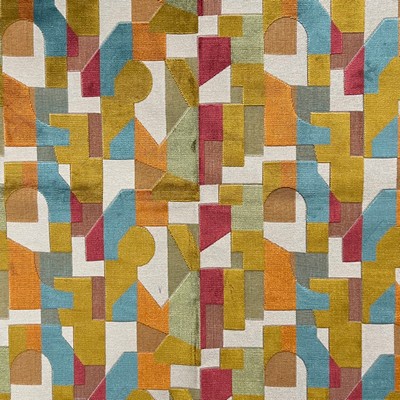 Hamilton Fabric Puzzled Spice