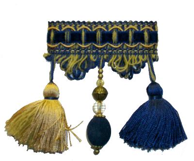 Kasmir Trim 4 Inch Tassel Fringe 10