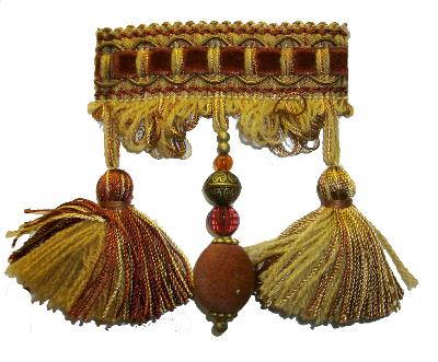 Kasmir Trim 4 Inch Tassel Fringe 12