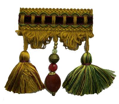 Kasmir Trim 4 Inch Tassel Fringe 13