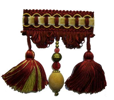 Kasmir Trim 4 Inch Tassel Fringe 14