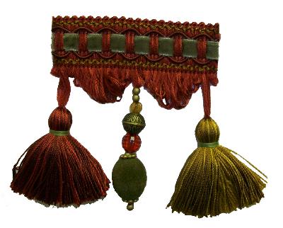 Kasmir Trim 4 Inch Tassel Fringe 15
