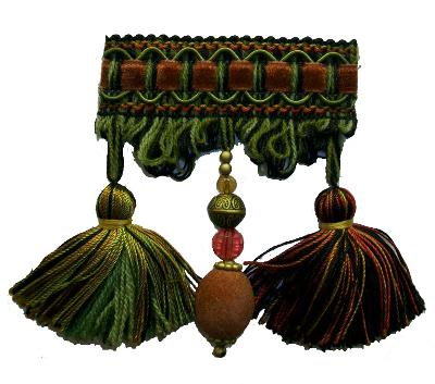 Kasmir Trim 4 Inch Tassel Fringe 16