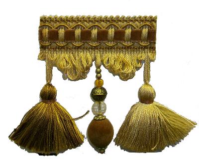 Kasmir Trim 4 Inch Tassel Fringe 3