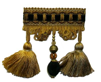 Kasmir Trim 4 Inch Tassel Fringe 4