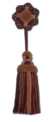 Kasmir Trim 5 Inch Rosette 14