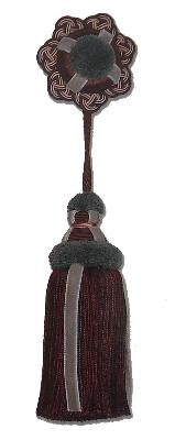 Kasmir Trim 5 Inch Rosette  1