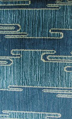 Groundworks Sora Velvet Aqua-Blue