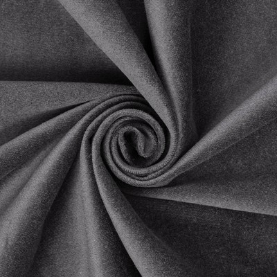 Liba Fabrics Fire Velvet 2020 Charcoal