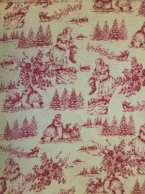 Marshall Dry Goods Santa Toile 