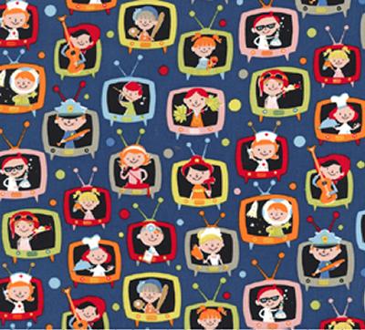 Michael Miller Fabrics When I Grow Up Denim