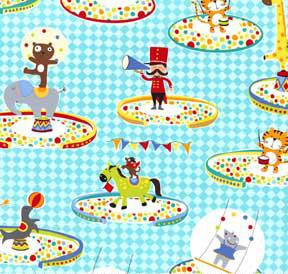 Michael Miller Fabrics Three Ring Circus Multi