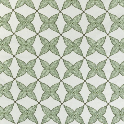 Mitchell Fabrics Aster Floral Green