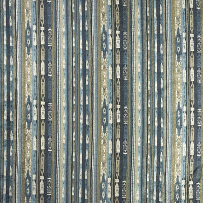 Mitchell Fabrics Jazzy Stripe Indigo