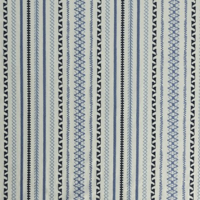 Mitchell Fabrics Soji Stripe Delft