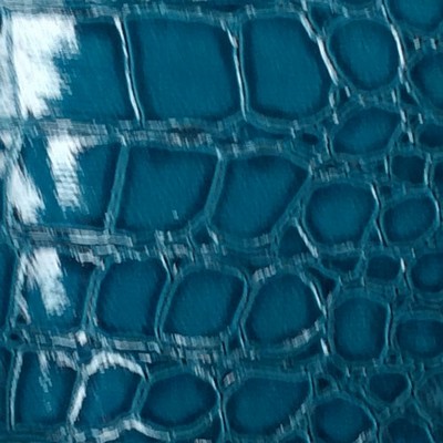 Novatex International Croco Leather Turquoise
