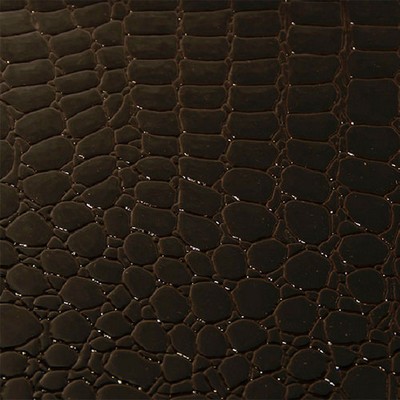 Novatex International Croco Leather Chocolate