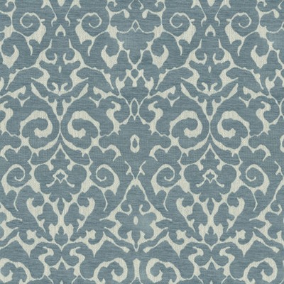 P K Lifestyles VERONA DAMASK Chambray