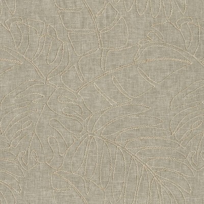 P K Lifestyles MONSTERA EMB Linen