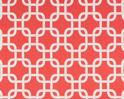 Premier Prints Gotcha Coral White