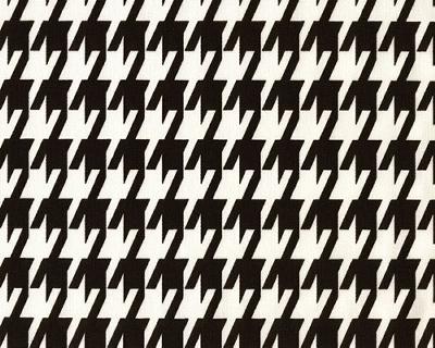 Premier Prints Large Houndstooth Black White