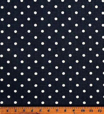 Premier Prints Mini Dot Premier Navy White