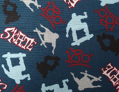Premier Prints Skate Blue Steel
