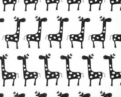 Premier Prints Stretch White Black