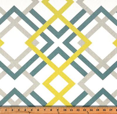 Premier Prints Winston Saffron Yellow