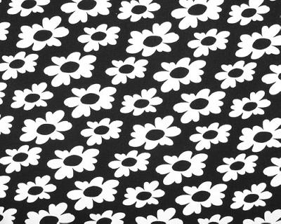 Premier Prints Wildflowers Black