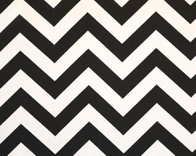 Premier Prints Zig Zag Black