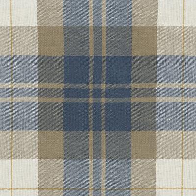 Ralph Lauren Summer Cottage Plaid Vintage Blue