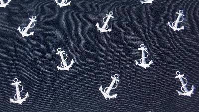 Ralph Lauren Upper Deck Embroidery Navy